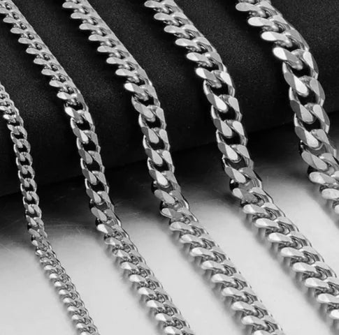 Stainless Steel Necklace "Flux"