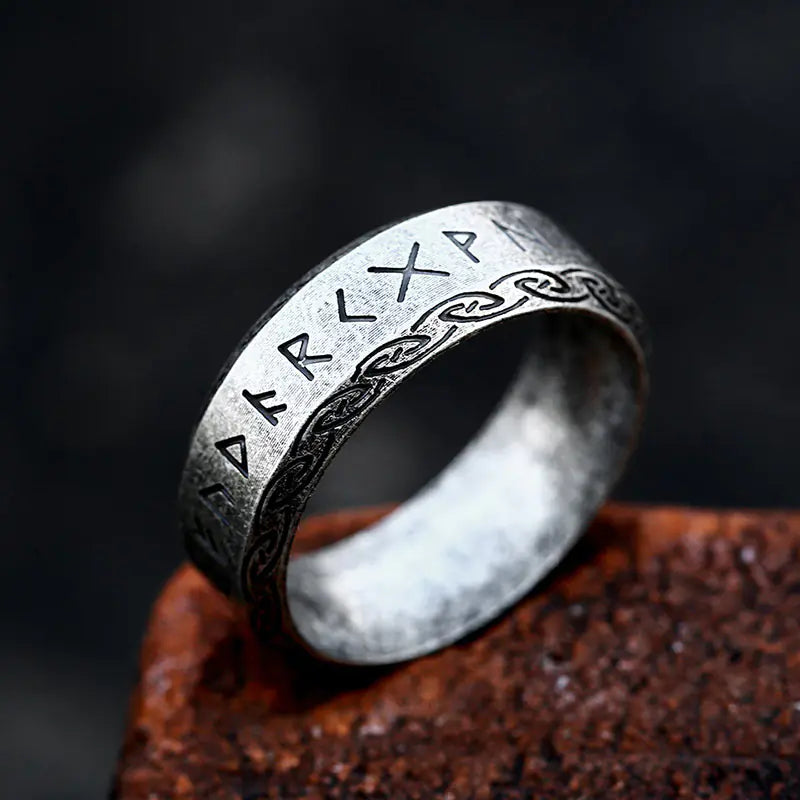 Stainless Steel Ring "Ragnarok"