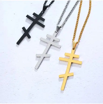 Stainless Steel Chain "Stylish Cross"