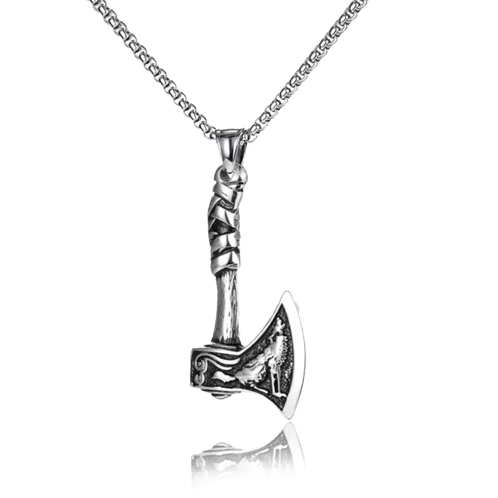 Stainless Steel Pendants Chain "Viking's Axe"