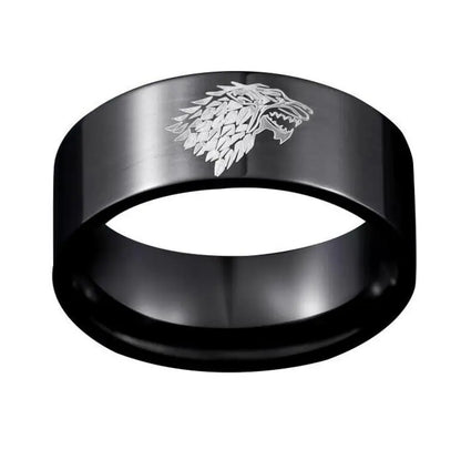 Titanium Steel Ring "Game of Thrones"