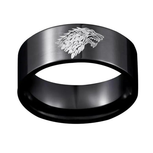 Titanium Steel Ring "Game of Thrones"