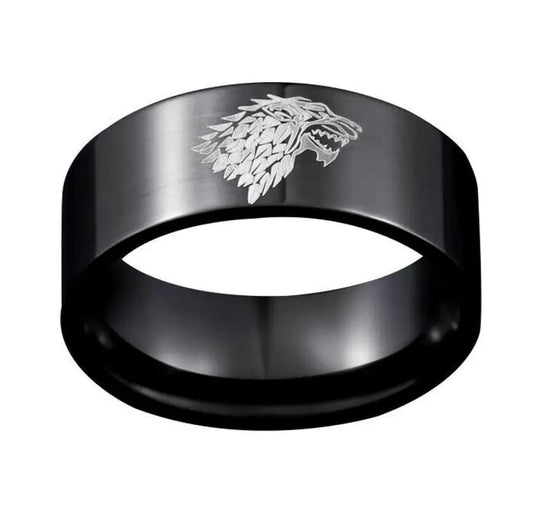 Titanium Steel Ring "Game of Thrones"