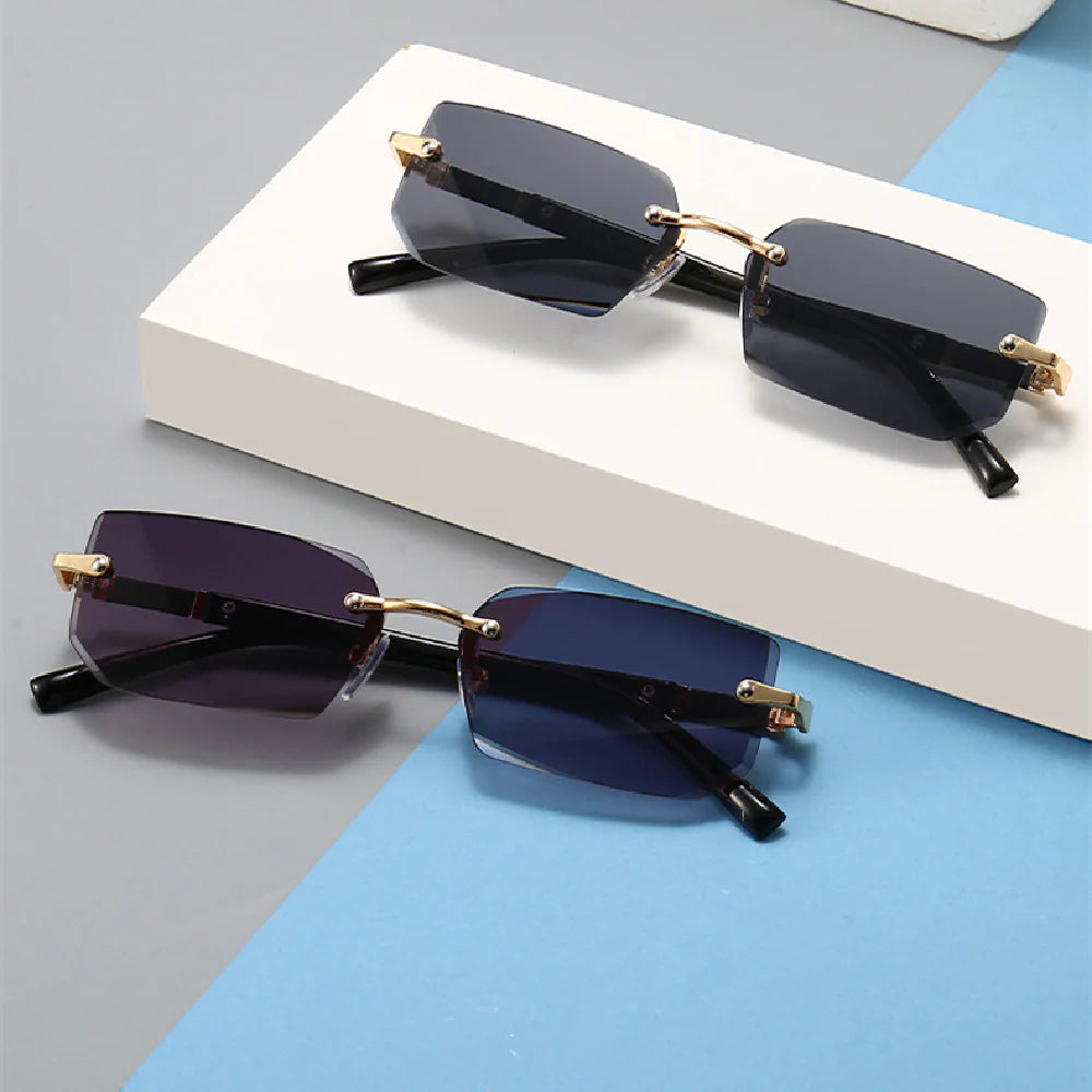 Rimless Fashion Sunglasses "Laguna"
