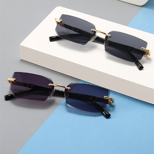 Rimless Fashion Sunglasses "Laguna"