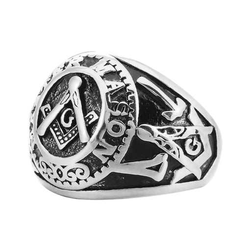 Stainless Steel Vintage Rings "Mason"
