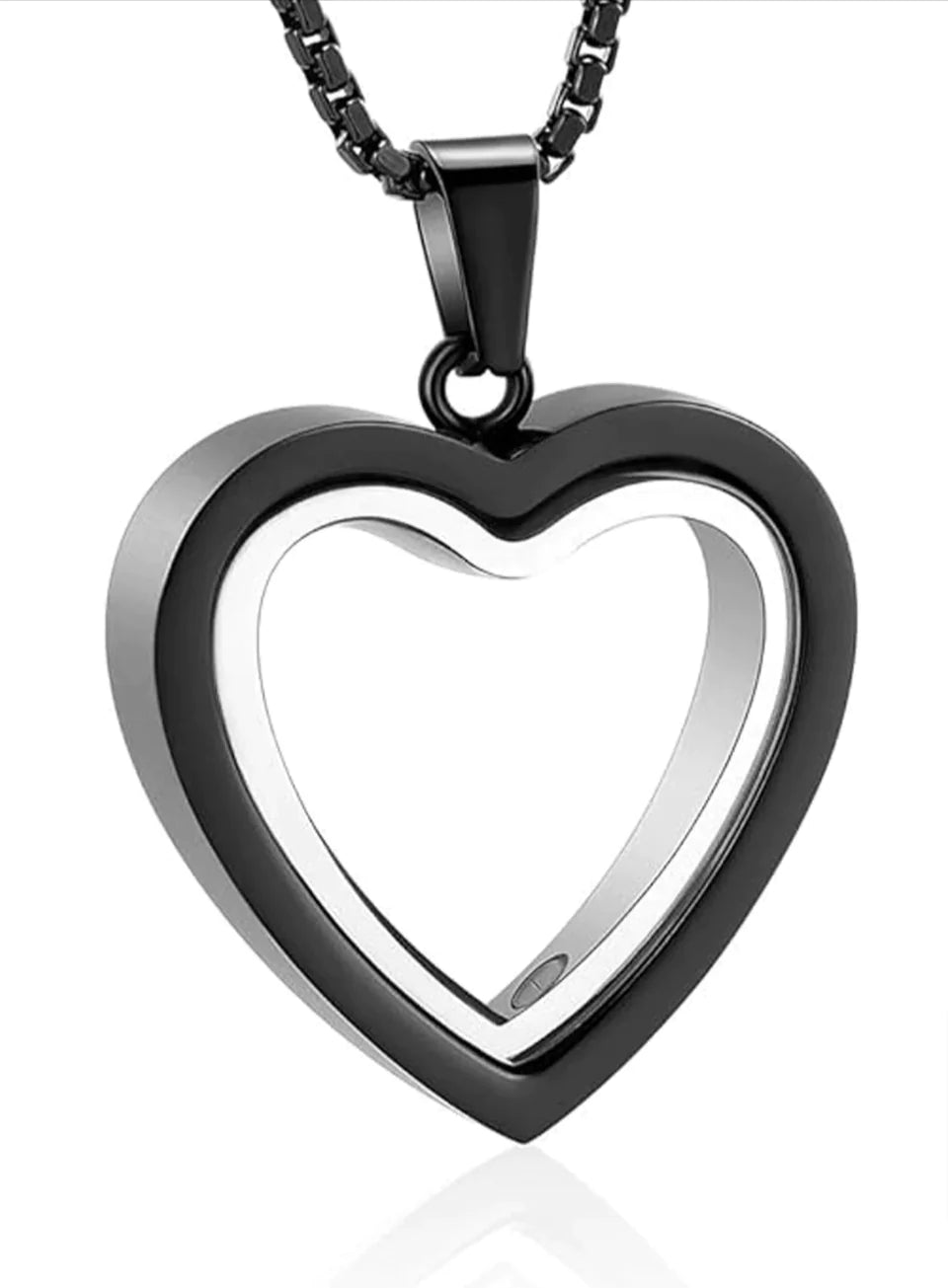 Stainless Steel Heart-Shaped Pendant "Hearfelt"