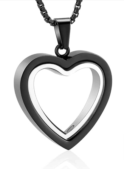 Stainless Steel Heart-Shaped Pendant "Hearfelt"