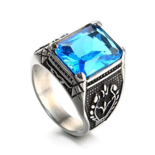 Vintage Stainless Steel Ring "Phantom"