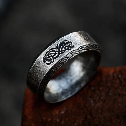 Stainless Steel Ring "Ragnarok"