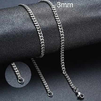 Stainless Steel Necklace "Flux"