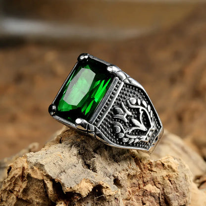 Vintage Stainless Steel Ring "Phantom"