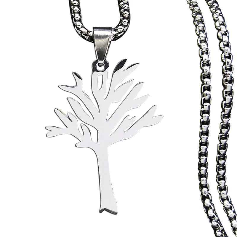 Stainless Steel Necklace "Tree of Life"