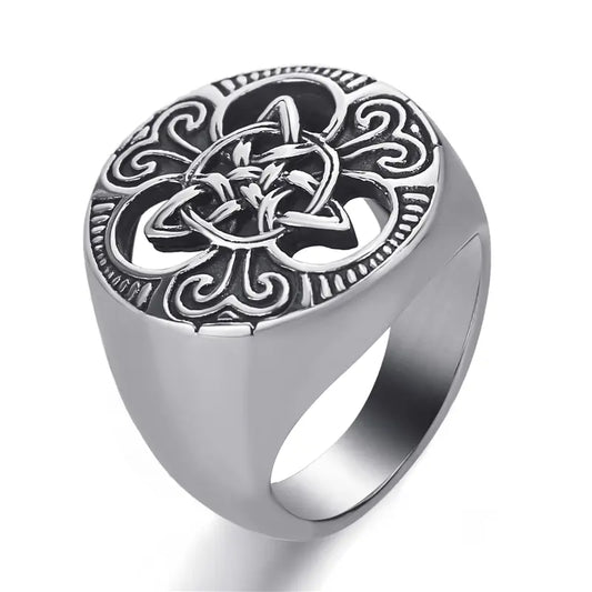 Stainless Steel Ring "Knot"