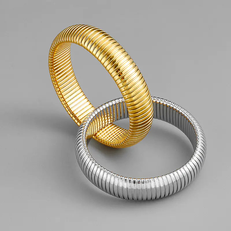 Gold Stainless Steel Bracelet "Valkyrie"