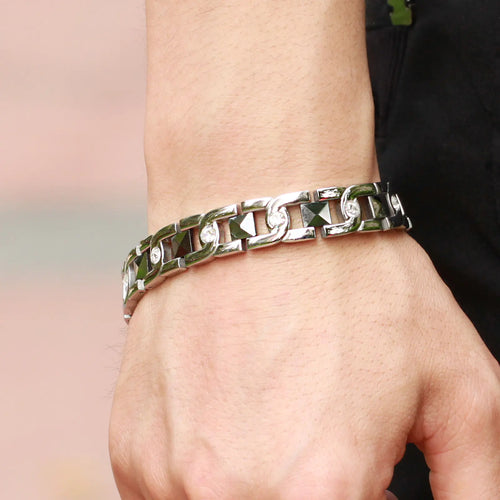 Stainless steel Bracelet "Rhino"