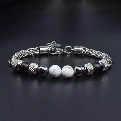 Men's Stainless Steel Bracelet "Torque"